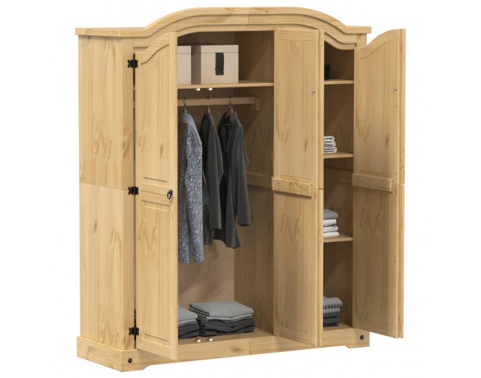 Sonata H Гардероб Corona 151,5x52x186 см бор масив