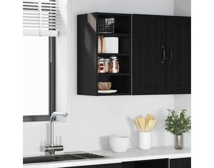 Sonata H Висящ шкаф Riga Черен дъб 30 x 29,5 x 60 см Инженерно дърво