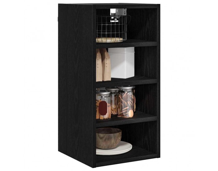 Sonata H Висящ шкаф Riga Черен дъб 30 x 29,5 x 60 см Инженерно дърво