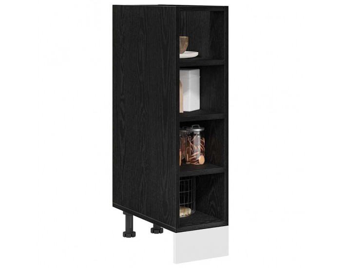 Sonata H Кухненски базов шкаф с рафт Riga Черен дъб 20 x 44,5 x 81,5 см