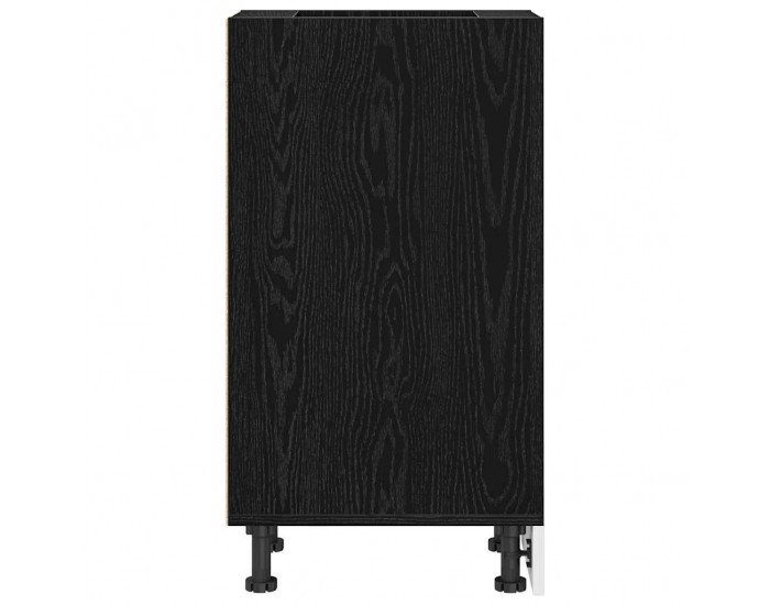 Sonata H Кухненски базов шкаф с рафт Riga Черен дъб 30 x 44,5 x 81,5 см