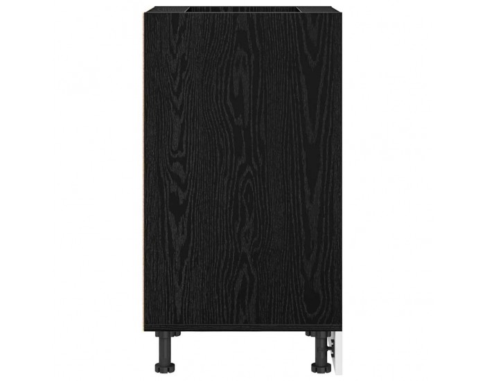 Sonata H Кухненски базов шкаф с рафт Riga Черен дъб 40 x 44,5 x 81,5 см