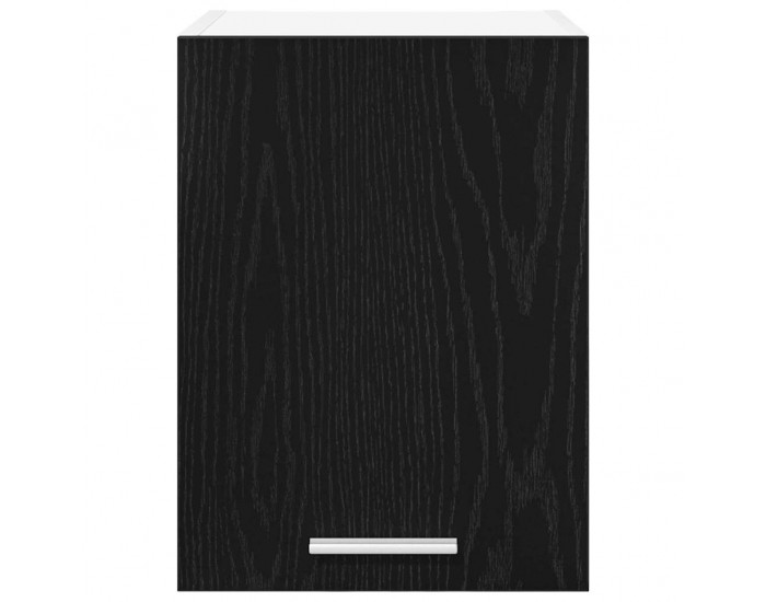 Sonata H Висящ шкаф с рафт Riga 2 pcs Черен дъб и бяло 30 x 31 x 40 см