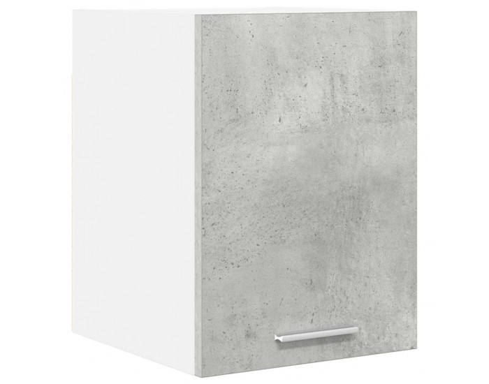 Sonata H Висящ шкаф с рафт с врата Riga Бетон сив и бяло 30 x 31 x 40 см
