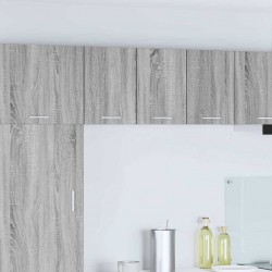 Sonata H Висящ шкаф с рафт Riga 2 pcs Сив Сонома и бяло 30 x 31 x 40 см - Модули Sonata