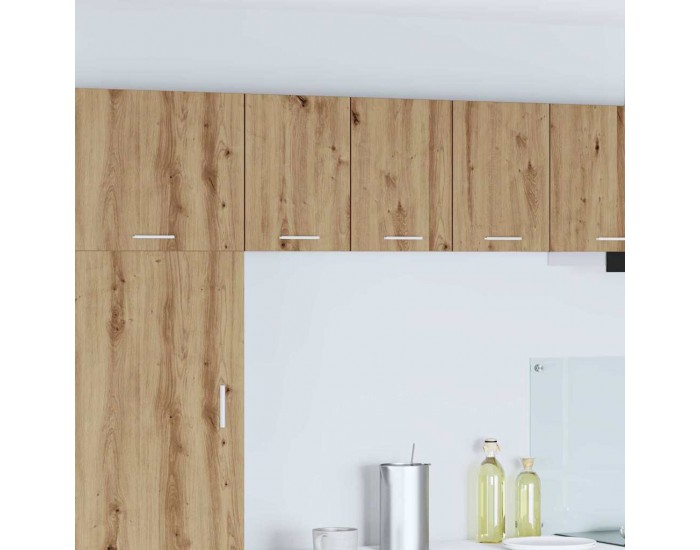 Sonata H Висящ шкаф Riga 2 pcs Занаятчийски дъб и бяло 30 x 31 x 40 см