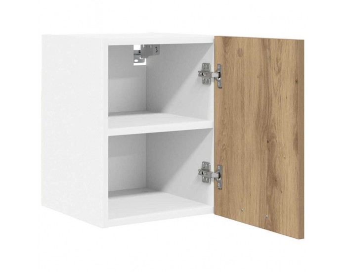 Sonata H Висящ шкаф Riga 2 pcs Занаятчийски дъб и бяло 30 x 31 x 40 см