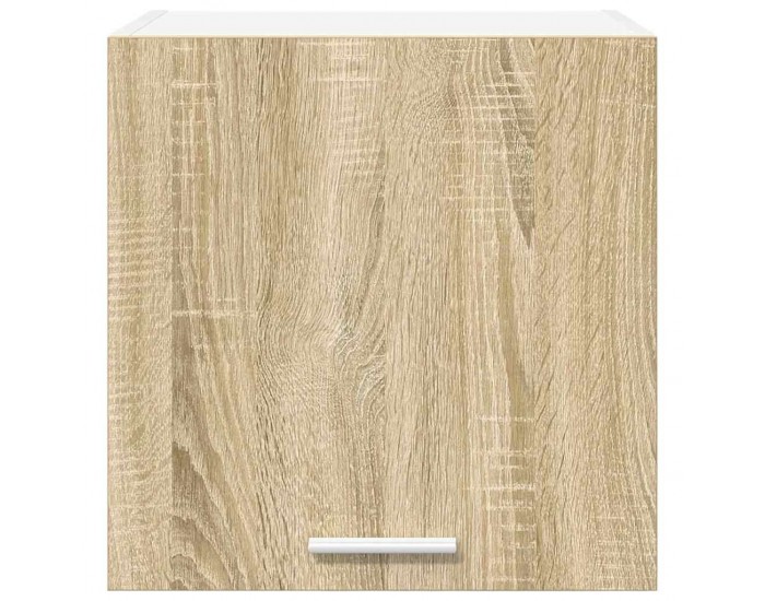 Sonata H Висящ шкаф с рафт Riga Сонома дъб и бяло 40 x 31 x 40 см