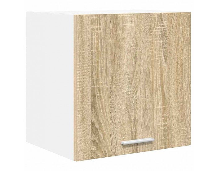 Sonata H Висящ шкаф с рафт Riga 2 pcs Сонома дъб и бяло 40 x 31 x 40 см