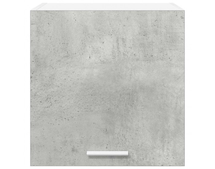 Sonata H Висящ шкаф с рафт с врата Riga Бетон сив и бяло 40 x 31 x 40 см