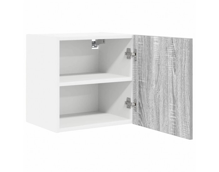 Sonata H Висящ шкаф с рафт Riga 2 pcs Сив Сонома и бяло 40 x 31 x 40 см