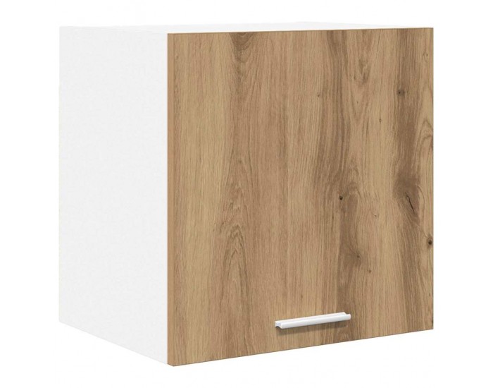 Sonata H Висящ шкаф Riga 2 pcs Занаятчийски дъб и бяло 40 x 31 x 40 см