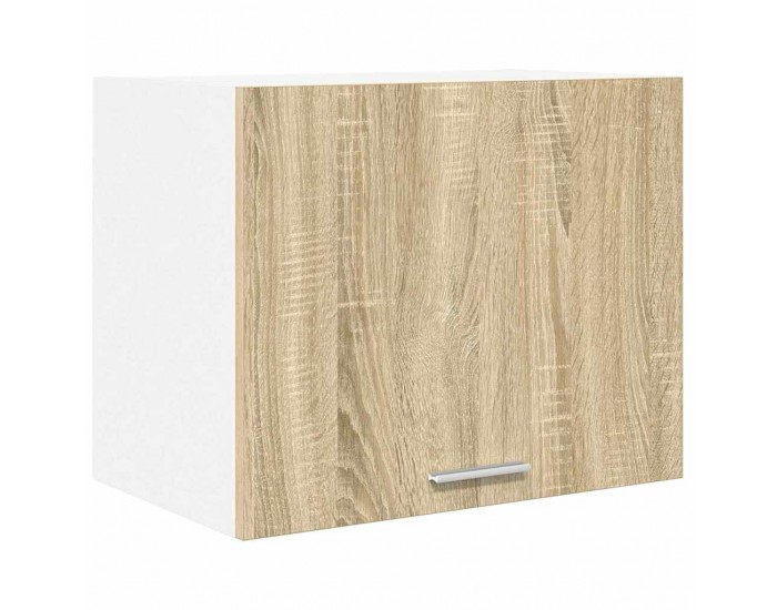 Sonata H Висящ шкаф с рафт Riga 2 pcs Сонома дъб и бяло 50 x 31 x 40 см