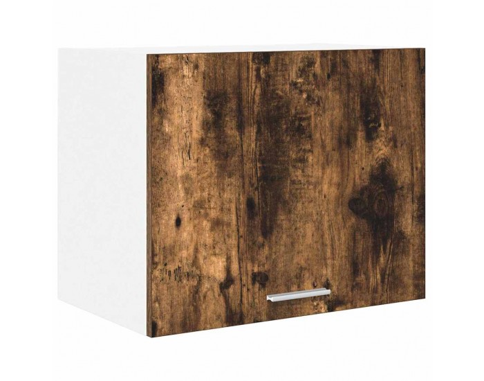 Sonata H Висящ шкаф с рафт Riga 2 pcs Димящ дъб и бяло 50 x 31 x 40 см