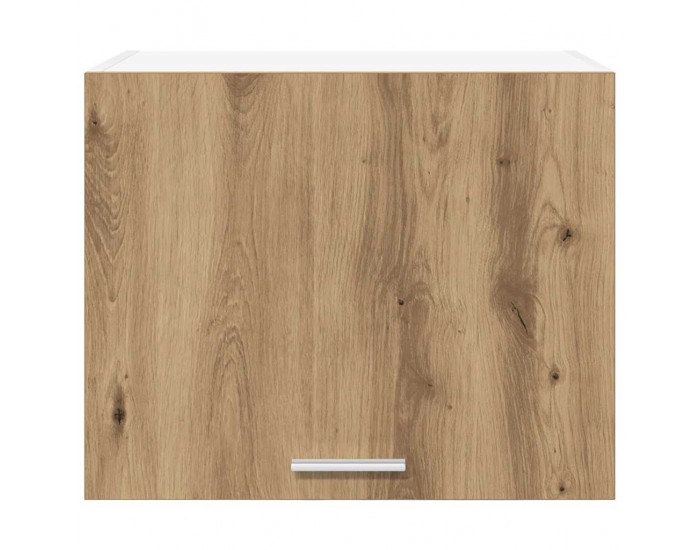 Sonata H Висящ шкаф с рафт Riga Занаятчийски дъб и бяло 50 x 31 x 40 см