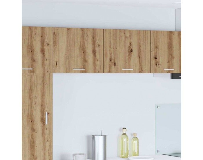 Sonata H Висящ шкаф Riga 2 pcs Занаятчийски дъб и бяло 50 x 31 x 40 см