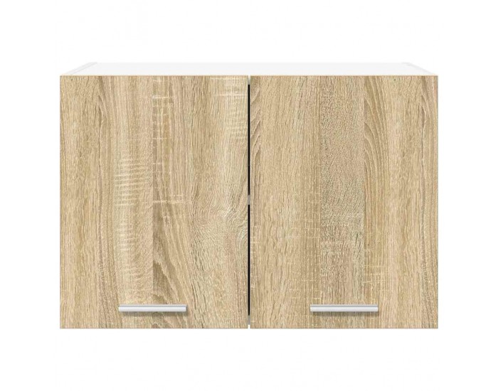 Sonata H Висящ шкаф с рафт Riga Сонома дъб и бяло 60 x 31 x 40 см