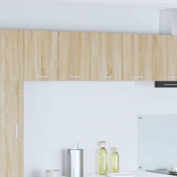 Sonata H Висящ шкаф с рафт Riga 2 pcs Сонома дъб и бяло 60 x 31 x 40 см - Модули Sonata