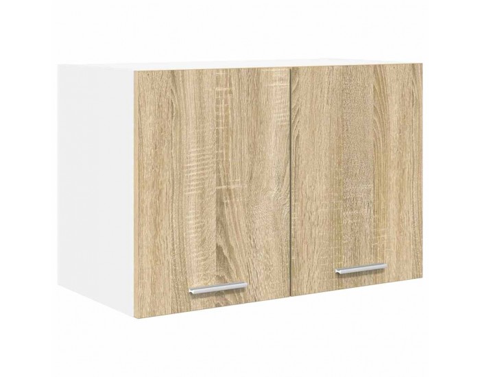 Sonata H Висящ шкаф с рафт Riga 2 pcs Сонома дъб и бяло 60 x 31 x 40 см