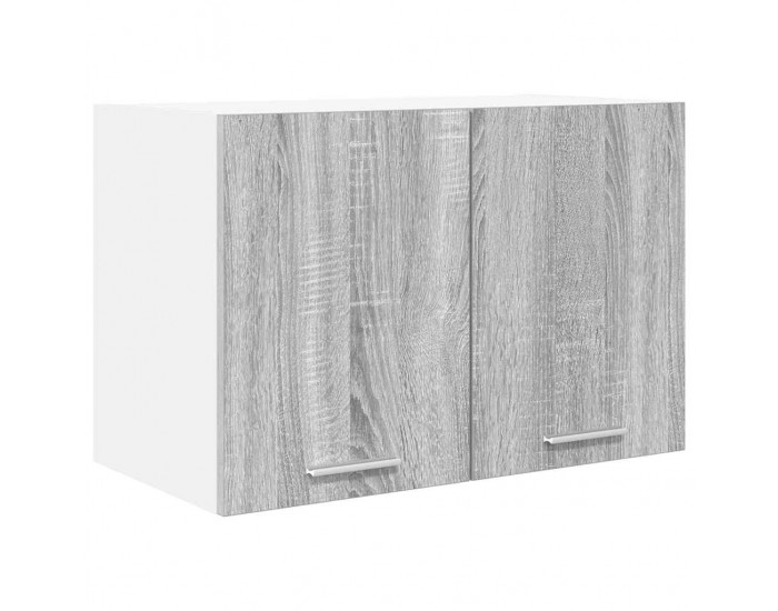 Sonata H Висящ шкаф с рафт Riga 2 pcs Сив Сонома и бяло 60 x 31 x 40 см