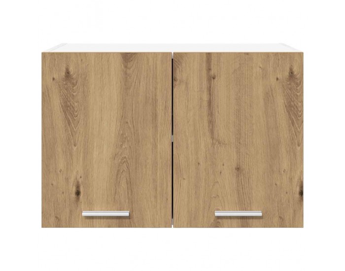 Sonata H Висящ шкаф с рафт Riga Занаятчийски дъб и бяло 60 x 31 x 40 см