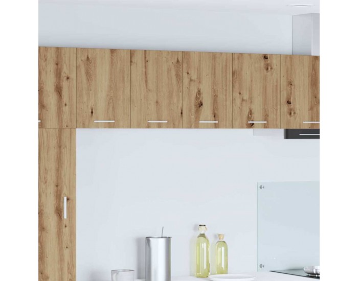 Sonata H Висящ шкаф Riga 2 pcs Занаятчийски дъб и бяло 60 x 31 x 40 см