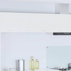 Sonata H Висящ шкаф с рафт Riga Бяло 80 x 31 x 40 см Инженерно дърво - Модули Sonata