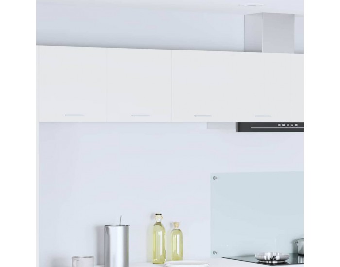 Sonata H Висящ шкаф с рафт Riga Бяло 80 x 31 x 40 см Инженерно дърво