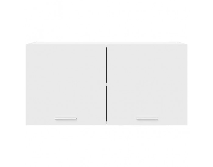 Sonata H Висящ шкаф с рафт Riga Бяло 80 x 31 x 40 см Инженерно дърво