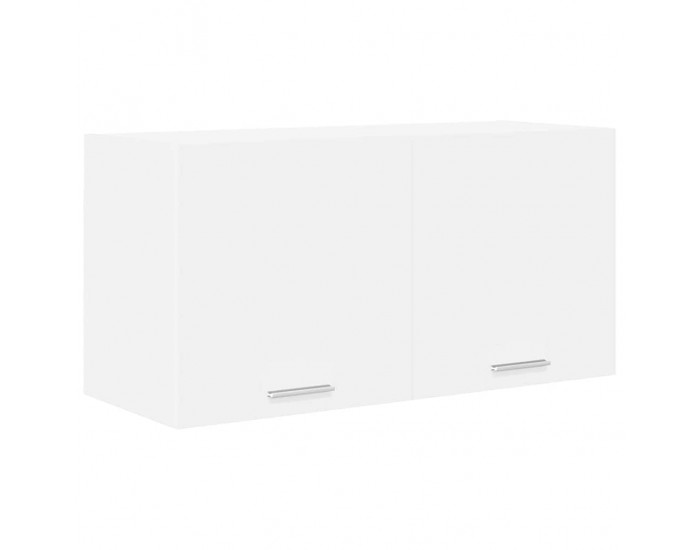 Sonata H Висящ шкаф с рафт Riga Бяло 80 x 31 x 40 см Инженерно дърво