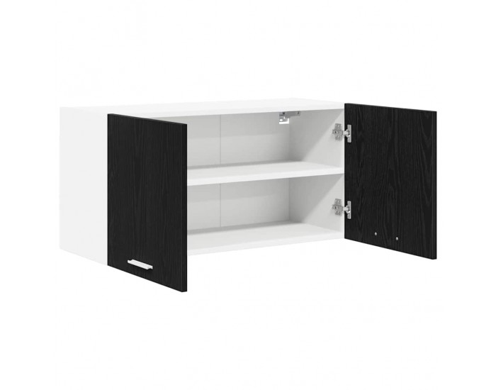 Sonata H Висящ шкаф Riga Черния дъб 80 x 31 x 40 см Инженерно дърво