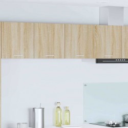 Sonata H Висящ шкаф Riga Сонома дъб 80 x 31 x 40 см Инженерно дърво - Модули Sonata