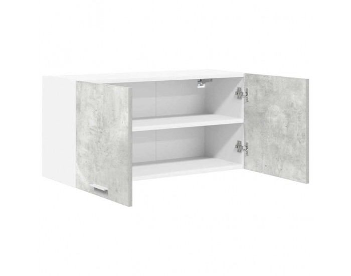 Sonata H Висящ шкаф Riga Циментено сиво 80 x 31 x 40 см Инженерно дърво