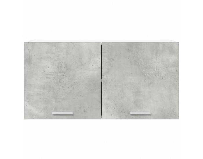 Sonata H Висящ шкаф Riga Циментено сиво 80 x 31 x 40 см Инженерно дърво