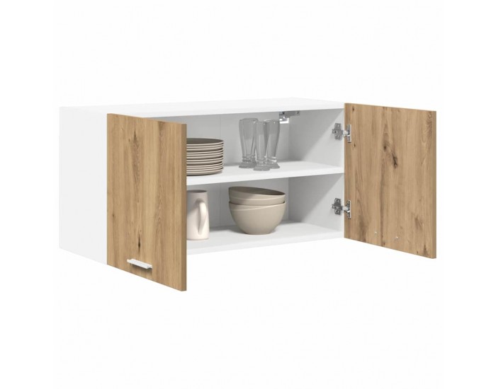 Sonata H Висящ шкаф с рафт Riga Дъб 80 x 31 x 40 см Инженерно дърво