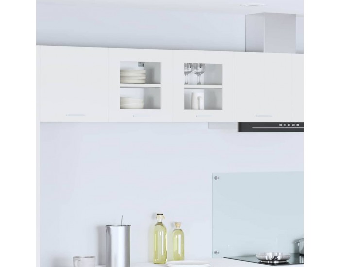 Sonata H Висящ шкаф с рафт Riga Бяло 40 x 31 x 40 см Инженерно дърво