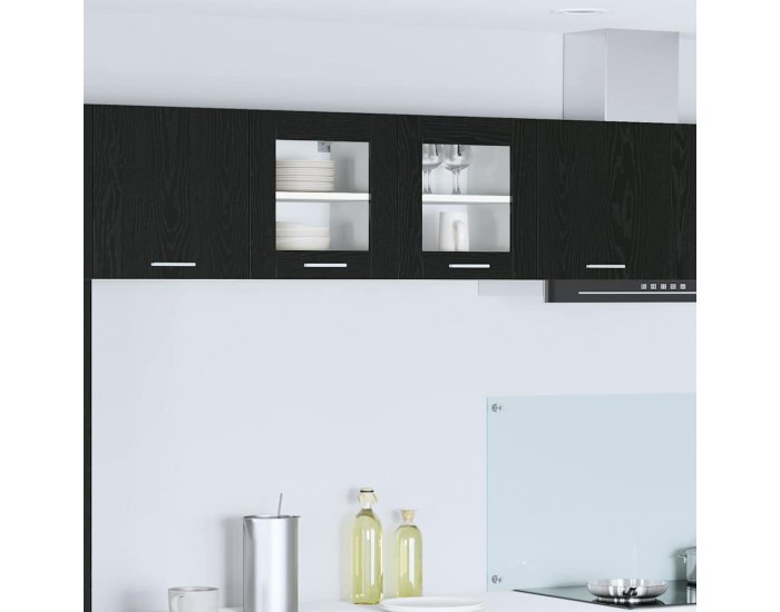 Sonata H Висящ шкаф Riga Черния дъб 40 x 31 x 40 см Инженерно дърво