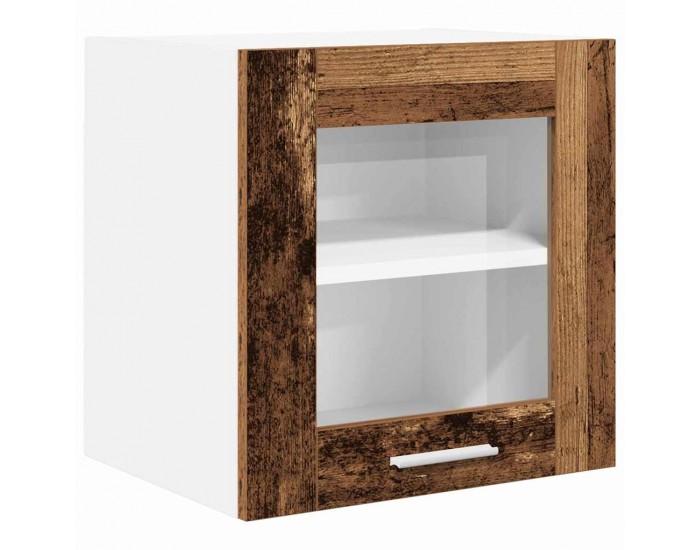 Sonata H Висящ шкаф с рафт Riga 2 pcs Старо дърво 40 x 31 x 40 см