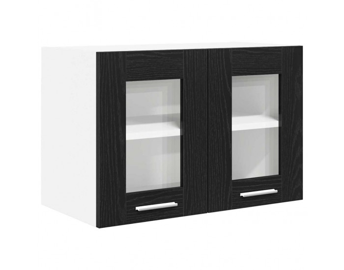 Sonata H Висящ шкаф с рафт с врата Riga 2 pcs Черния дъб 60 x 31 x 40 см