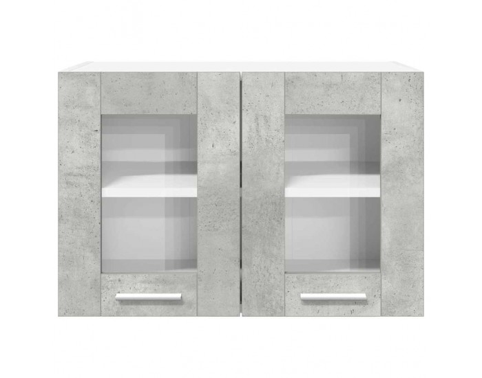 Sonata H Висящ шкаф Riga Циментено сиво 60 x 31 x 40 см Инженерно дърво