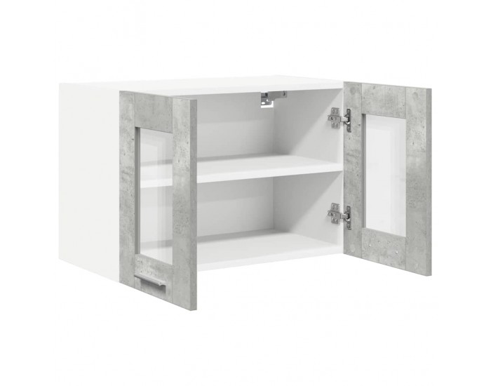 Sonata H Висящ шкаф с рафт Riga 2 pcs Циментено сиво 60 x 31 x 40 см