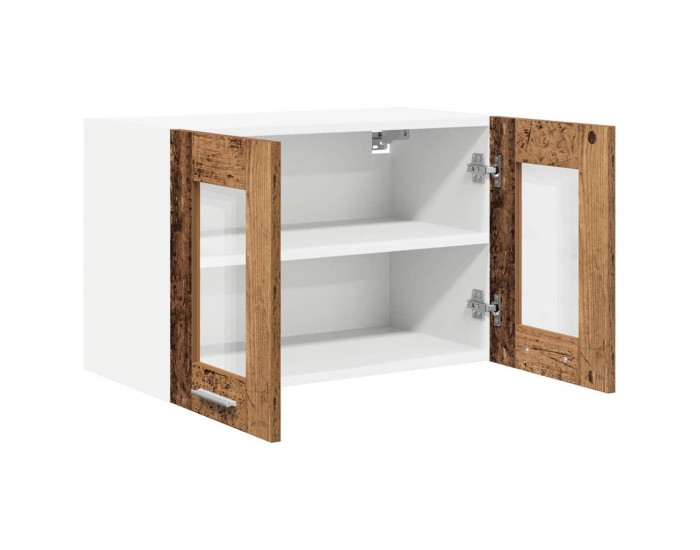 Sonata H Висящ шкаф с рафт Riga 2 pcs Старо дърво 60 x 31 x 40 см