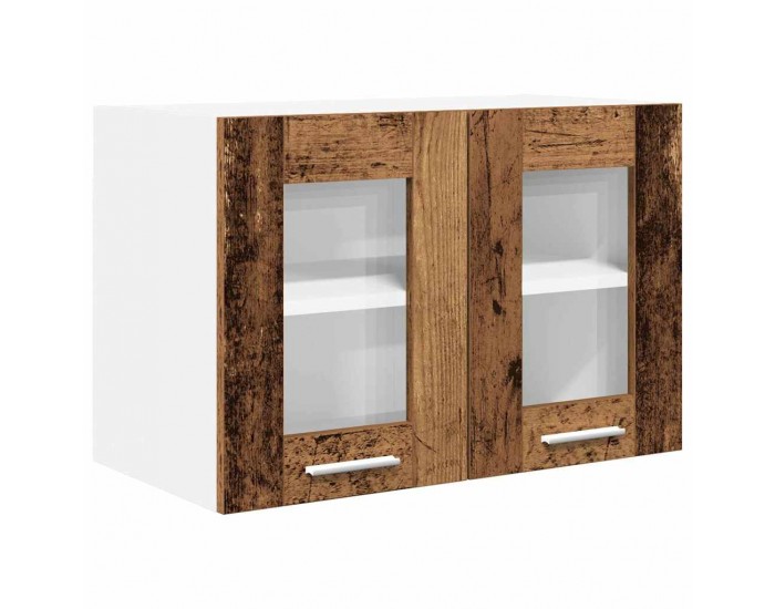 Sonata H Висящ шкаф с рафт Riga 2 pcs Старо дърво 60 x 31 x 40 см