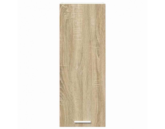 Sonata H Висящ шкаф с рафт Riga Сонома дъб и бяло 30 x 31 x 80 см