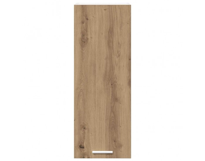 Sonata H Висящ шкаф с рафт Riga Занаятчийски дъб и бяло 30 x 31 x 80 см