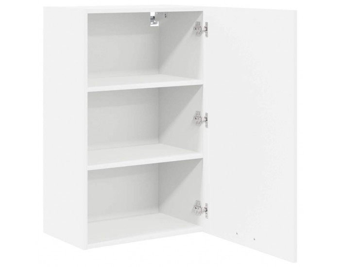 Sonata H Висящ шкаф с рафт Riga Бяло 50 x 31 x 80 см Инженерно дърво