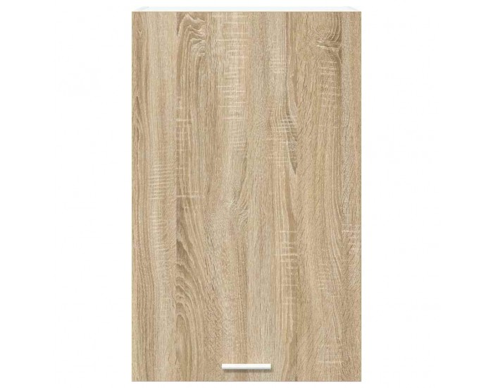 Sonata H Висящ шкаф с рафт Riga Сонома дъб и бяло 50 x 31 x 80 см