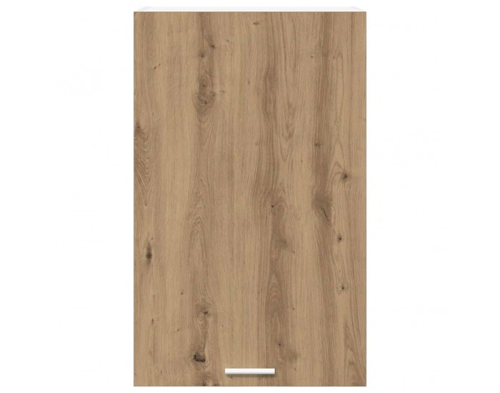 Sonata H Висящ шкаф с рафт Riga Занаятчийски дъб и бяло 50 x 31 x 80 см