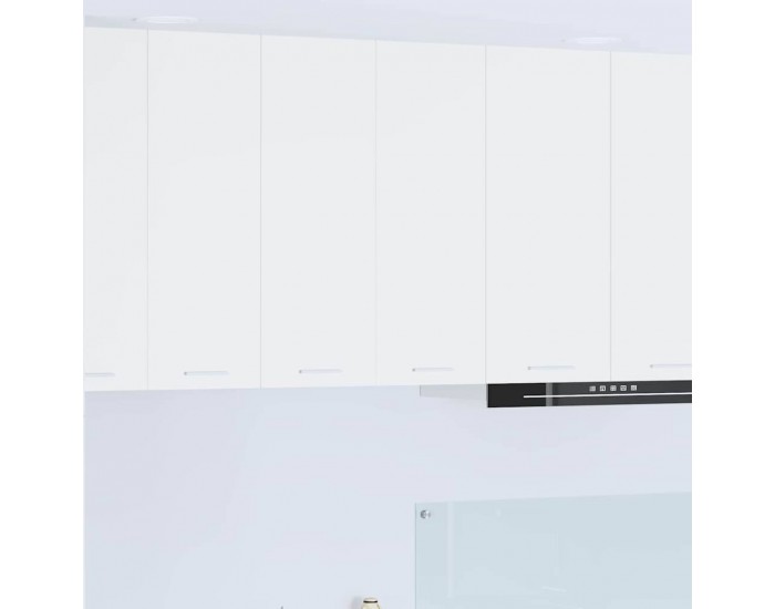 Sonata H Висящ шкаф с рафт Riga Бяло 60 x 31 x 80 см Инженерно дърво