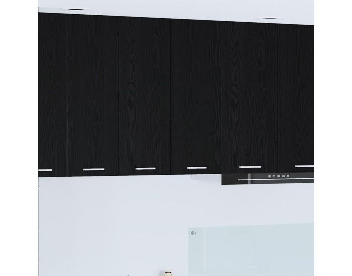 Sonata H Висящ шкаф Riga Черния дъб 60 x 31 x 80 см Инженерно дърво